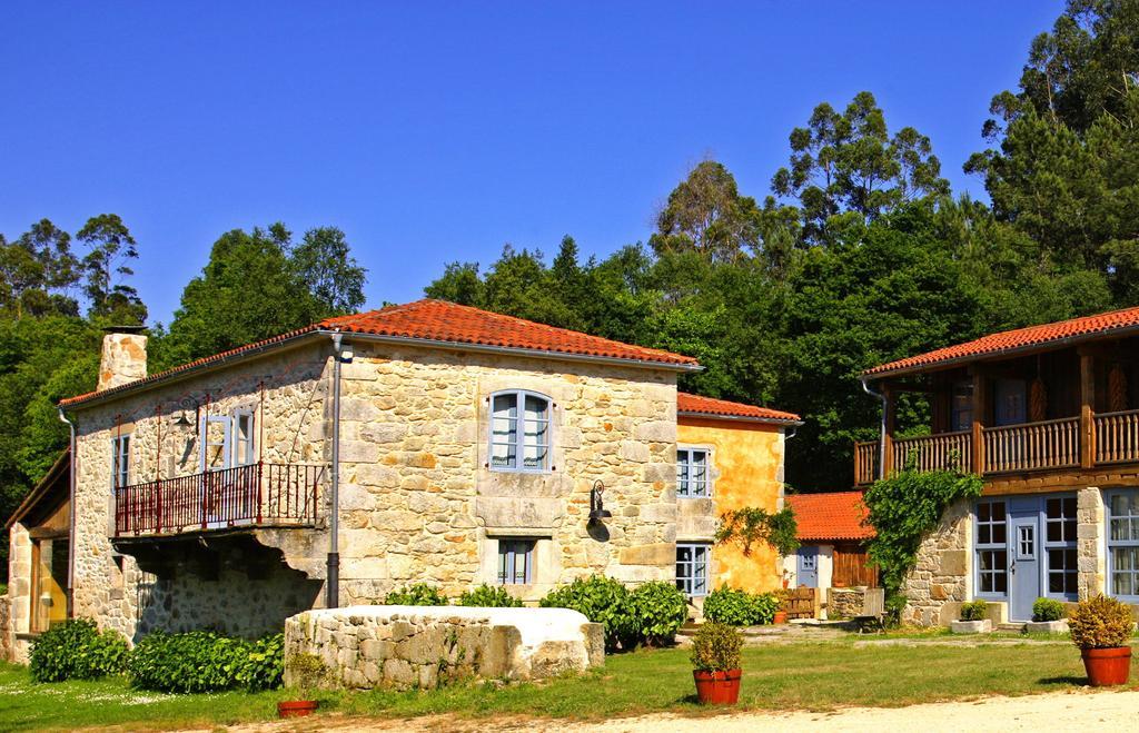 Casa Do Castelo De Andrade Pension Puentedeume Buitenkant foto